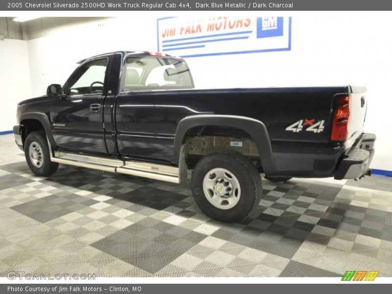 Dark Blue Metallic / Dark Charcoal 2005 Chevrolet Silverado 2500HD Work Truck Regular Cab 4x4