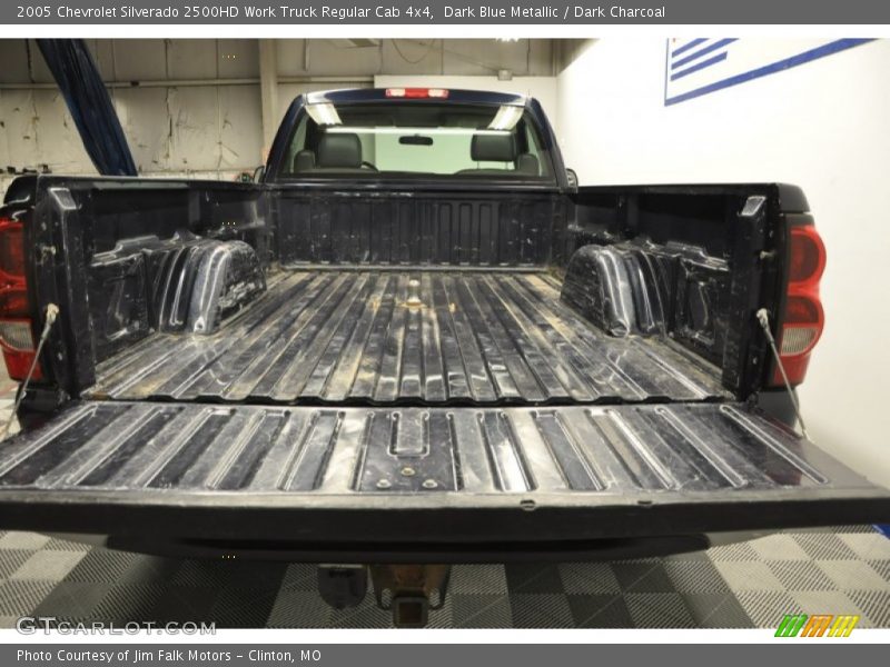 Dark Blue Metallic / Dark Charcoal 2005 Chevrolet Silverado 2500HD Work Truck Regular Cab 4x4