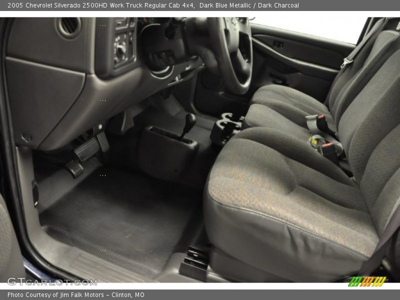 Dark Blue Metallic / Dark Charcoal 2005 Chevrolet Silverado 2500HD Work Truck Regular Cab 4x4