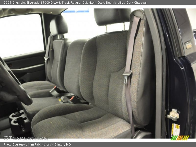 Dark Blue Metallic / Dark Charcoal 2005 Chevrolet Silverado 2500HD Work Truck Regular Cab 4x4