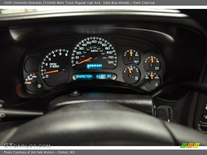  2005 Silverado 2500HD Work Truck Regular Cab 4x4 Work Truck Regular Cab 4x4 Gauges