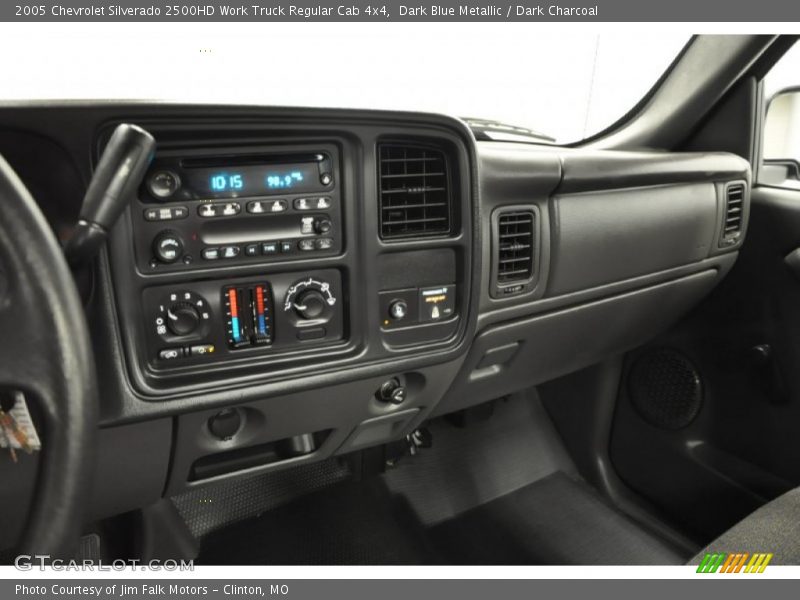 Dark Blue Metallic / Dark Charcoal 2005 Chevrolet Silverado 2500HD Work Truck Regular Cab 4x4