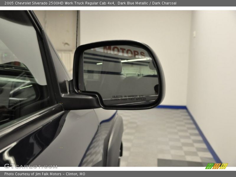 Dark Blue Metallic / Dark Charcoal 2005 Chevrolet Silverado 2500HD Work Truck Regular Cab 4x4