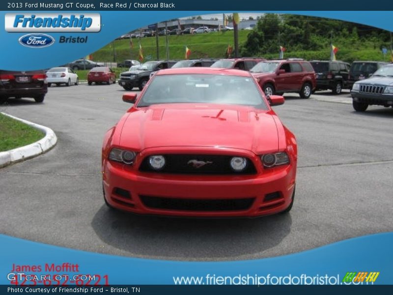 Race Red / Charcoal Black 2013 Ford Mustang GT Coupe