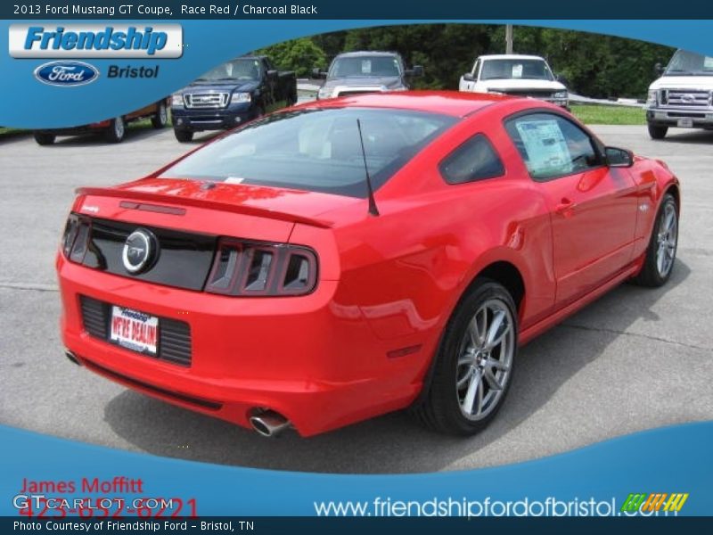 Race Red / Charcoal Black 2013 Ford Mustang GT Coupe