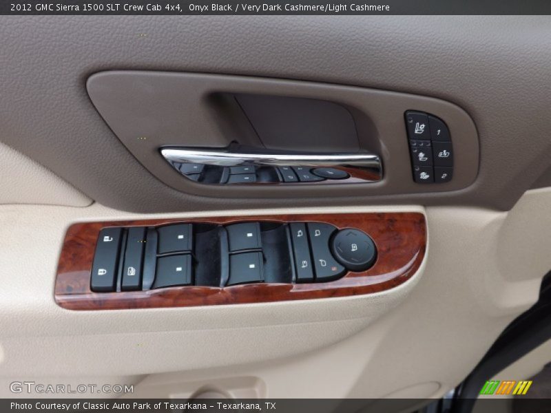 Controls of 2012 Sierra 1500 SLT Crew Cab 4x4