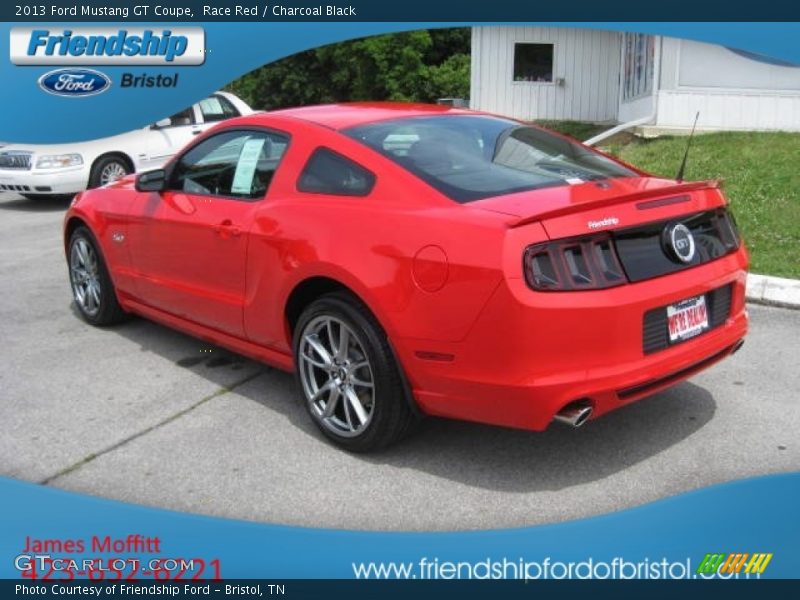 Race Red / Charcoal Black 2013 Ford Mustang GT Coupe