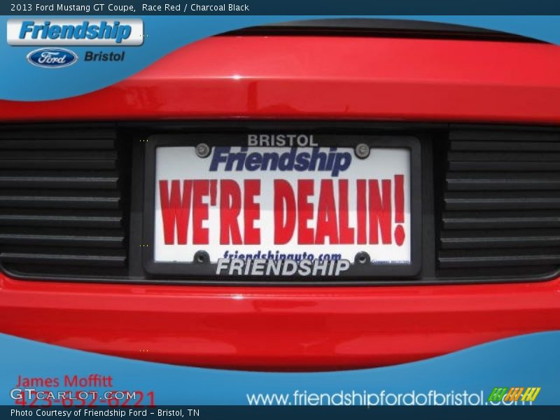Race Red / Charcoal Black 2013 Ford Mustang GT Coupe