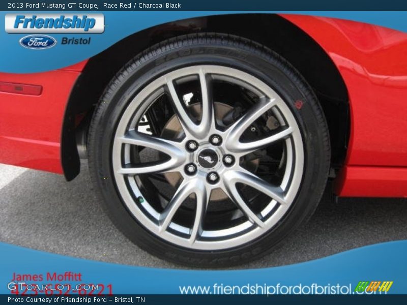 Race Red / Charcoal Black 2013 Ford Mustang GT Coupe