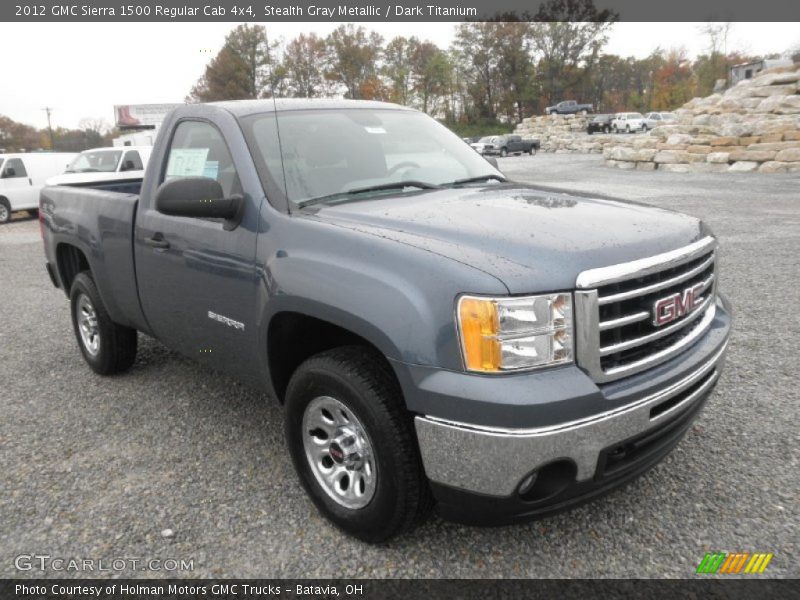 Front 3/4 View of 2012 Sierra 1500 Regular Cab 4x4