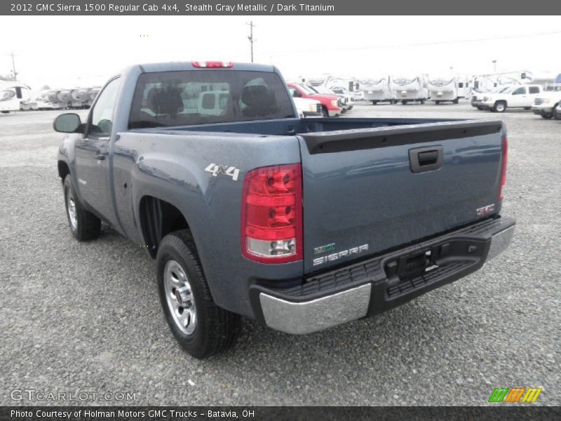  2012 Sierra 1500 Regular Cab 4x4 Stealth Gray Metallic