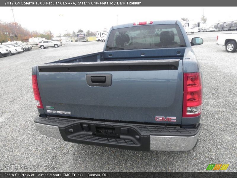 Stealth Gray Metallic / Dark Titanium 2012 GMC Sierra 1500 Regular Cab 4x4