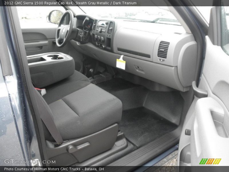  2012 Sierra 1500 Regular Cab 4x4 Dark Titanium Interior