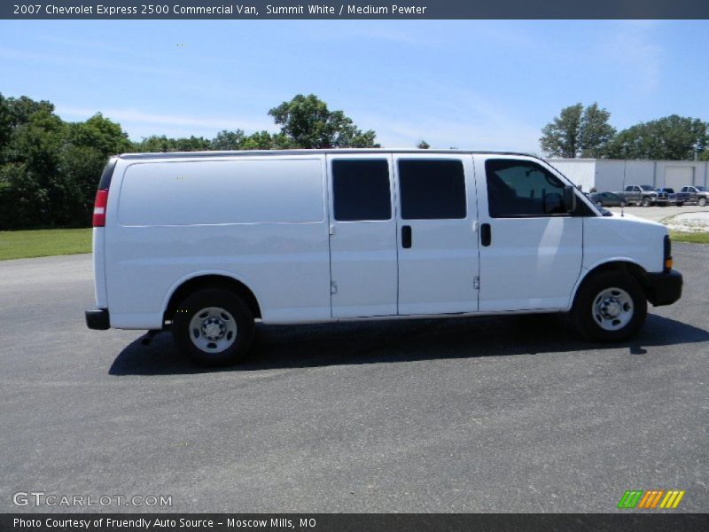 Summit White / Medium Pewter 2007 Chevrolet Express 2500 Commercial Van