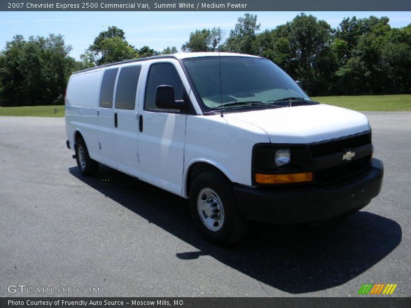 Summit White / Medium Pewter 2007 Chevrolet Express 2500 Commercial Van