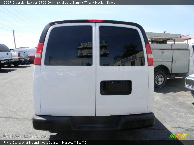 Summit White / Medium Pewter 2007 Chevrolet Express 2500 Commercial Van