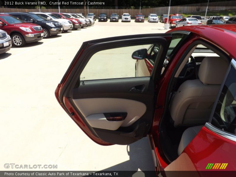 Crystal Red Tintcoat / Cashmere 2012 Buick Verano FWD
