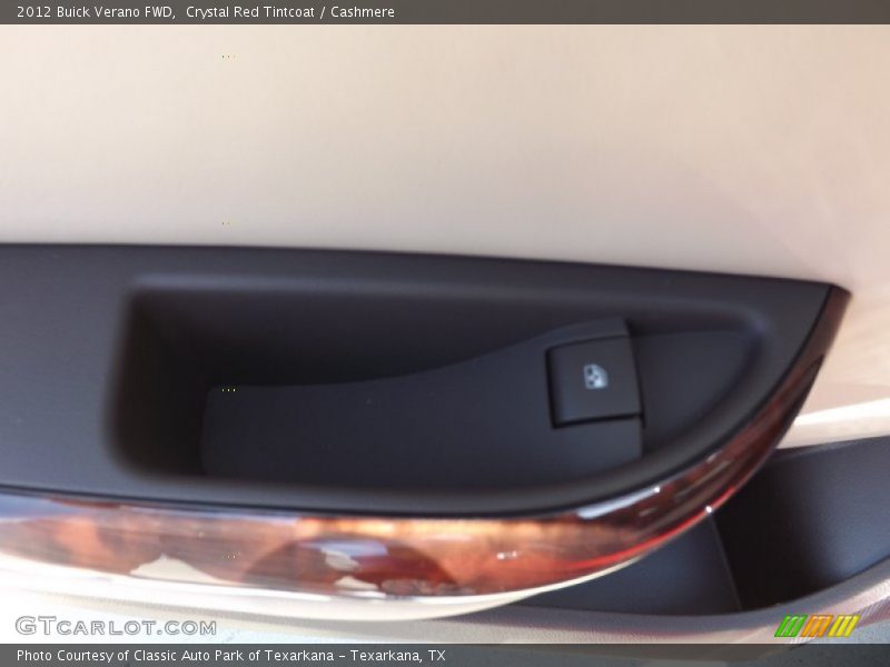 Crystal Red Tintcoat / Cashmere 2012 Buick Verano FWD