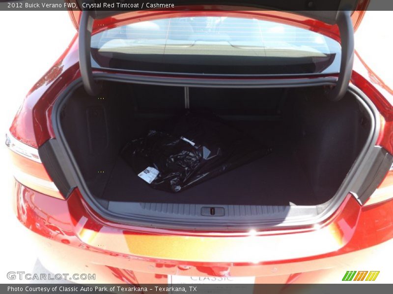 Crystal Red Tintcoat / Cashmere 2012 Buick Verano FWD