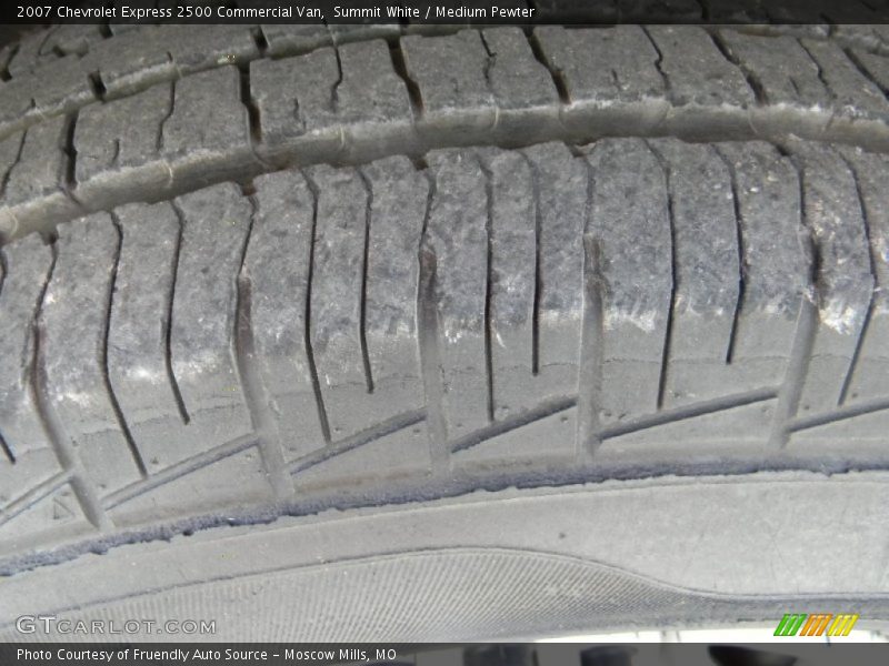 Summit White / Medium Pewter 2007 Chevrolet Express 2500 Commercial Van