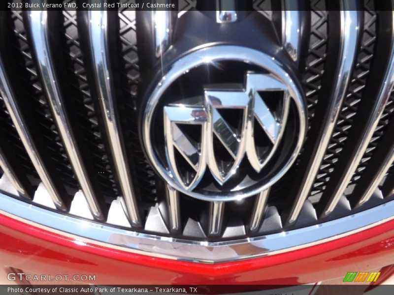 Crystal Red Tintcoat / Cashmere 2012 Buick Verano FWD