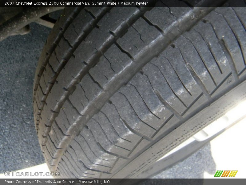 Summit White / Medium Pewter 2007 Chevrolet Express 2500 Commercial Van