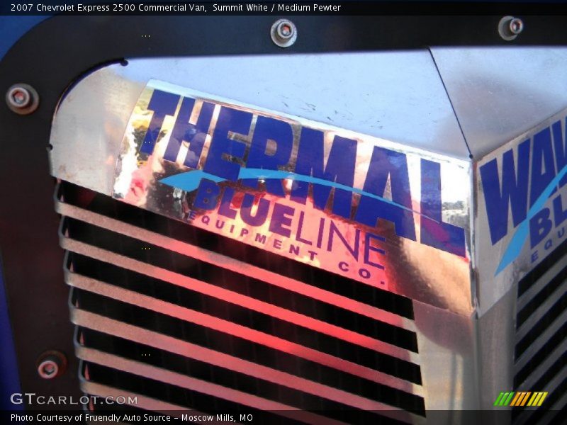 Summit White / Medium Pewter 2007 Chevrolet Express 2500 Commercial Van