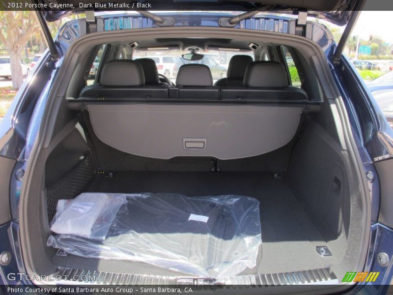 Dark Blue Metallic / Black 2012 Porsche Cayenne