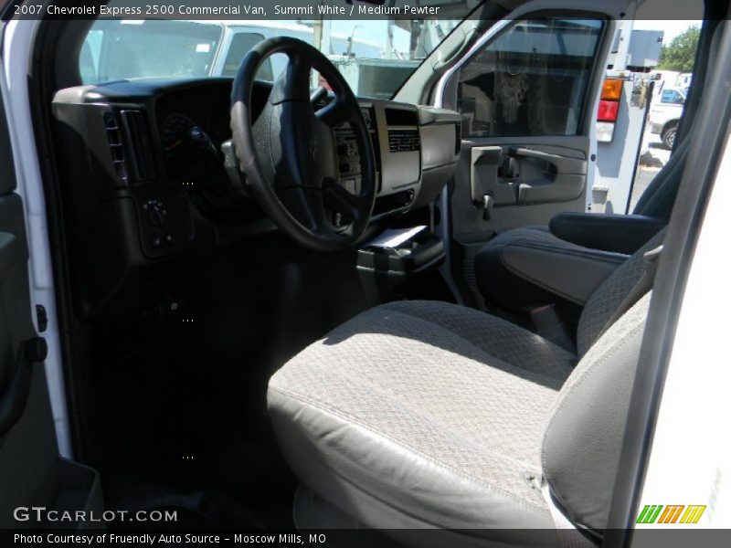 Summit White / Medium Pewter 2007 Chevrolet Express 2500 Commercial Van