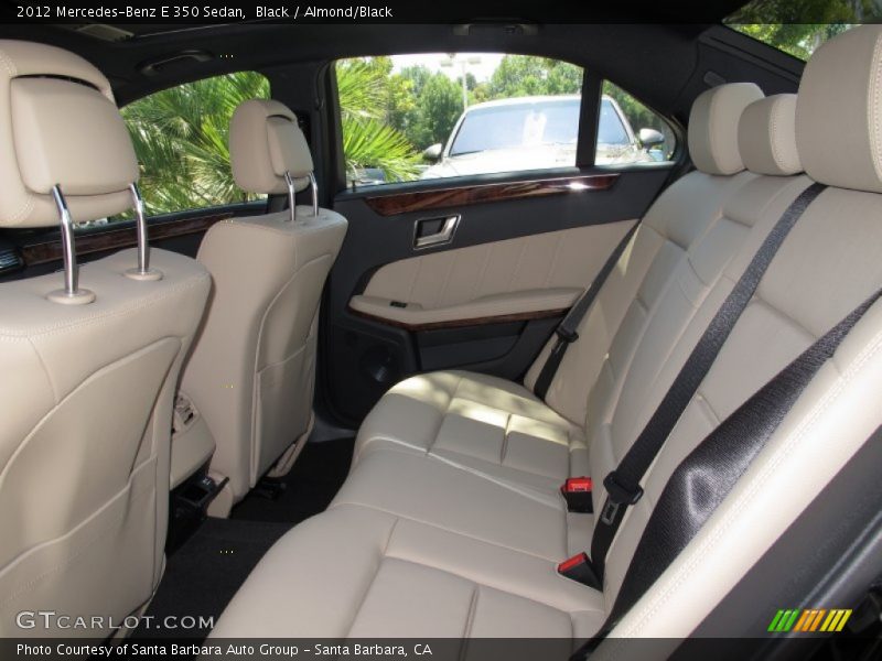 Black / Almond/Black 2012 Mercedes-Benz E 350 Sedan
