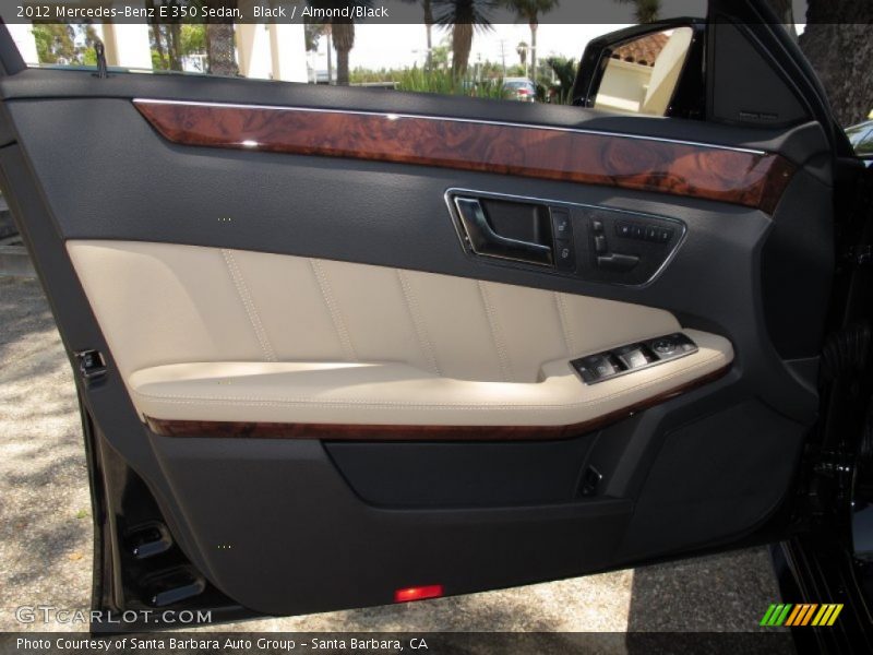 Black / Almond/Black 2012 Mercedes-Benz E 350 Sedan