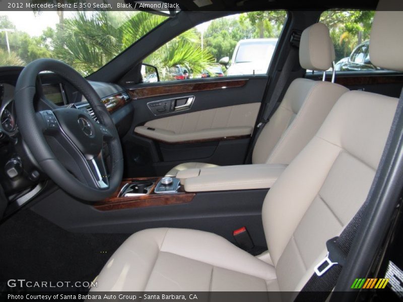 Black / Almond/Black 2012 Mercedes-Benz E 350 Sedan