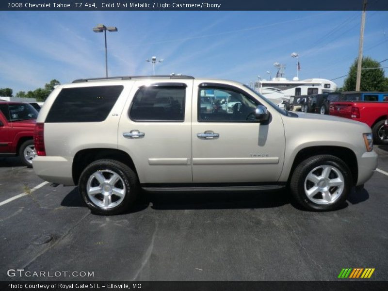 Gold Mist Metallic / Light Cashmere/Ebony 2008 Chevrolet Tahoe LTZ 4x4