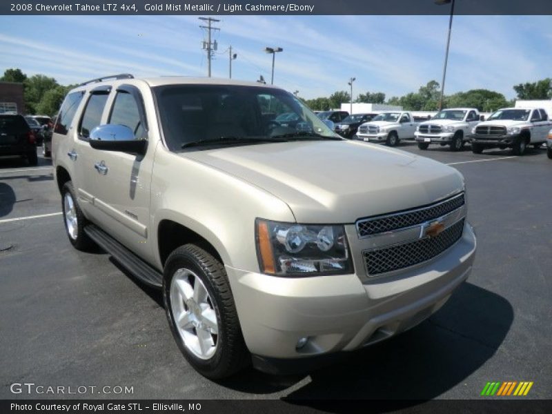 Gold Mist Metallic / Light Cashmere/Ebony 2008 Chevrolet Tahoe LTZ 4x4