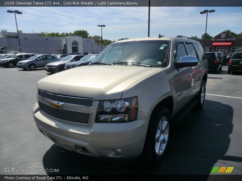 Gold Mist Metallic / Light Cashmere/Ebony 2008 Chevrolet Tahoe LTZ 4x4