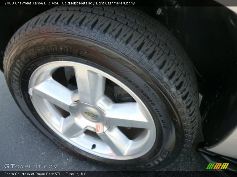 Gold Mist Metallic / Light Cashmere/Ebony 2008 Chevrolet Tahoe LTZ 4x4