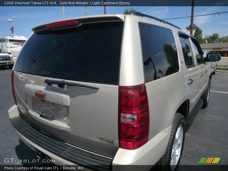 Gold Mist Metallic / Light Cashmere/Ebony 2008 Chevrolet Tahoe LTZ 4x4