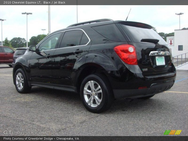 Black / Jet Black 2010 Chevrolet Equinox LT
