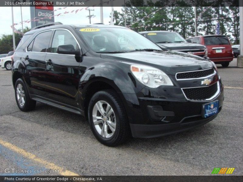 Black / Jet Black 2010 Chevrolet Equinox LT