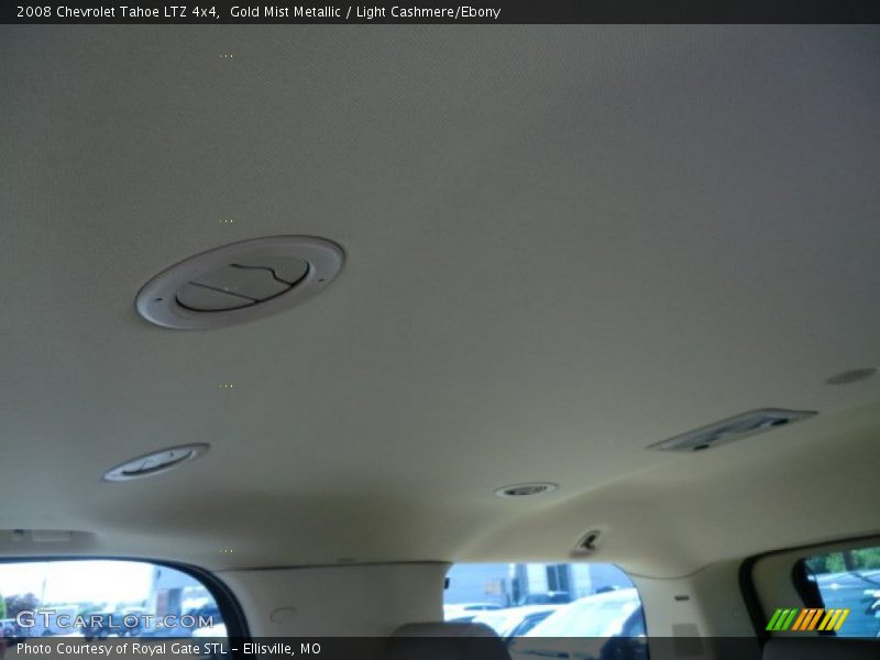 Gold Mist Metallic / Light Cashmere/Ebony 2008 Chevrolet Tahoe LTZ 4x4