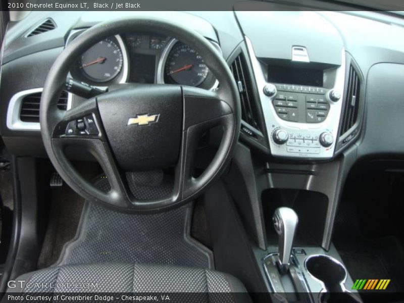 Black / Jet Black 2010 Chevrolet Equinox LT