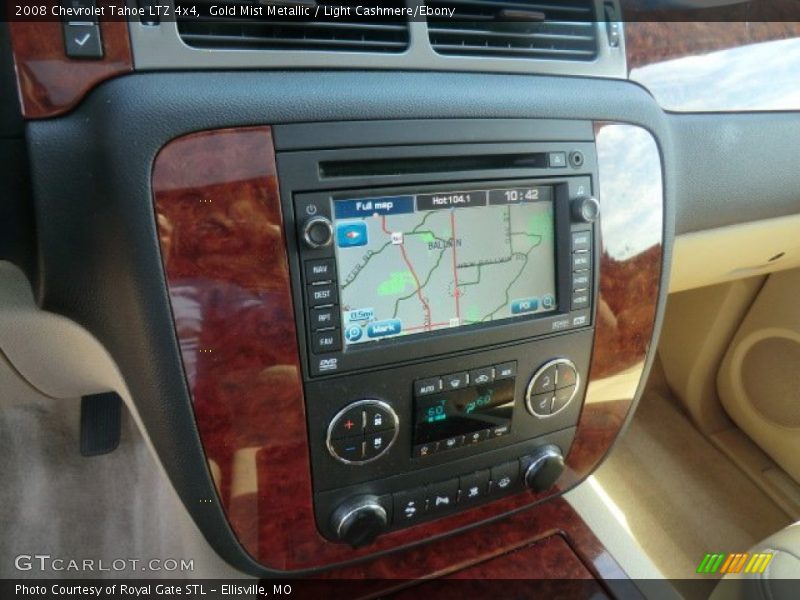 Gold Mist Metallic / Light Cashmere/Ebony 2008 Chevrolet Tahoe LTZ 4x4