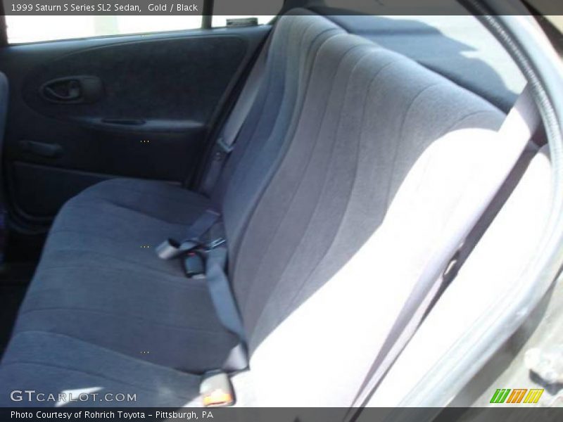 Gold / Black 1999 Saturn S Series SL2 Sedan