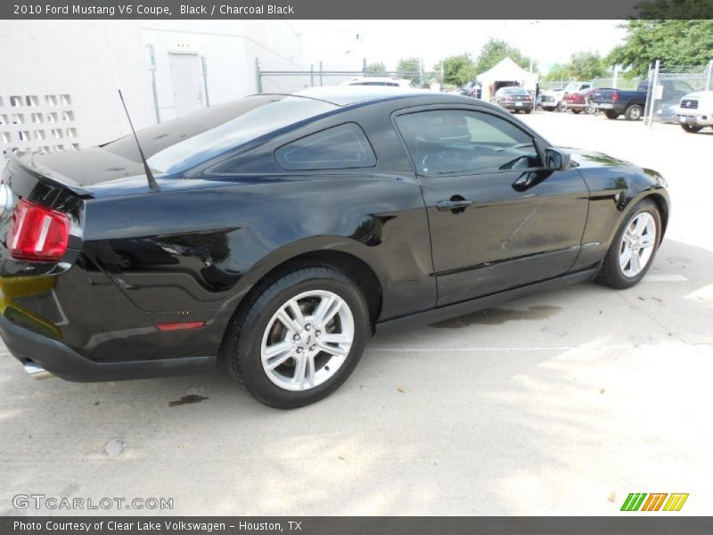 Black / Charcoal Black 2010 Ford Mustang V6 Coupe