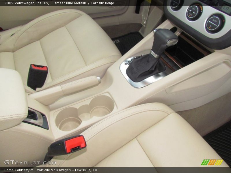 Eismeer Blue Metallic / Cornsilk Beige 2009 Volkswagen Eos Lux
