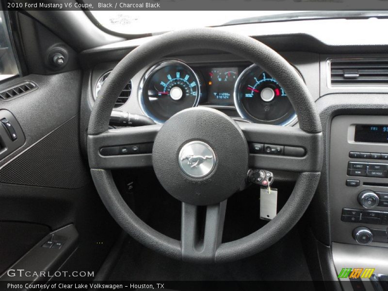  2010 Mustang V6 Coupe Steering Wheel