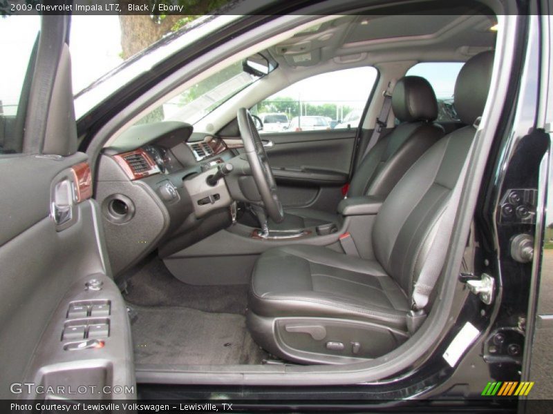  2009 Impala LTZ Ebony Interior