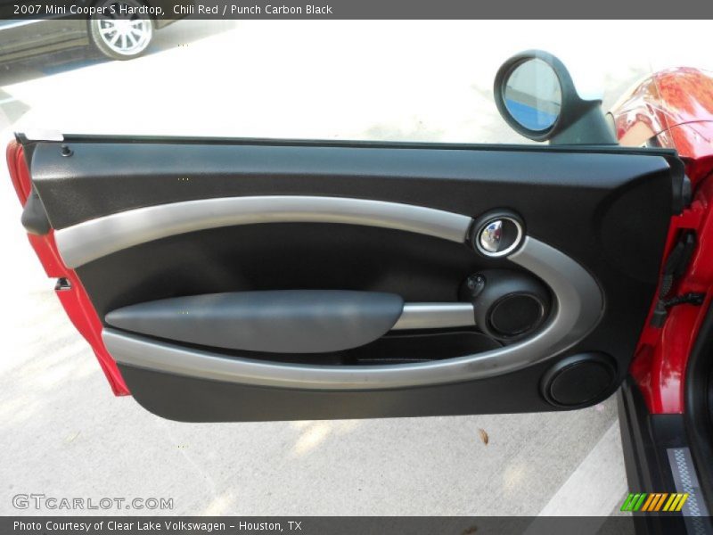 Chili Red / Punch Carbon Black 2007 Mini Cooper S Hardtop
