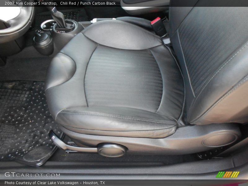 Chili Red / Punch Carbon Black 2007 Mini Cooper S Hardtop