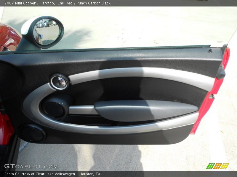 Chili Red / Punch Carbon Black 2007 Mini Cooper S Hardtop